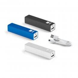 Bateria portátil em alumínio 2.200 mAh Bateria portátil em alumínio 2.200 mAh