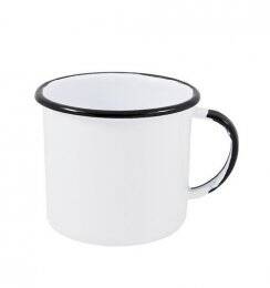 Caneca em esmalte
