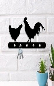 Porta chaves modelo frango