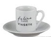 Xicara com pires caf