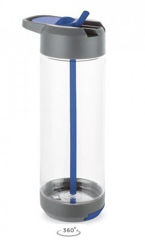 Squeeze em tritan com tampa em PP 750 mL