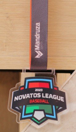 medalhas 6x5cm acr�lico