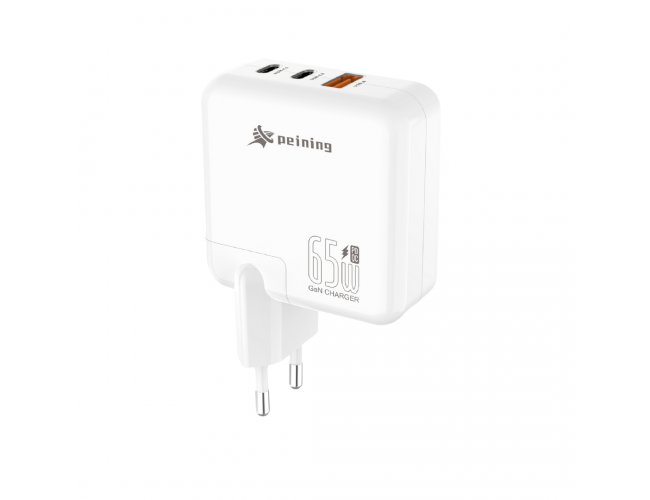 Carregador r�pido 65W Potente USB e Dual TPC PEI-906