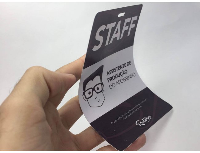 Credencial em Papel Couche