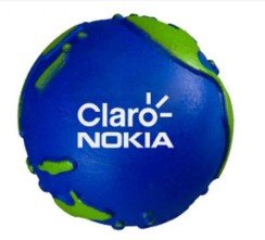 Globo Anti Stress vinil oca c/ pintura Personalizado