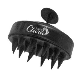 massageador manual silicone profissional p/ couro cabeludo