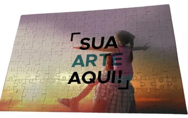 Quebra cabea personalizado