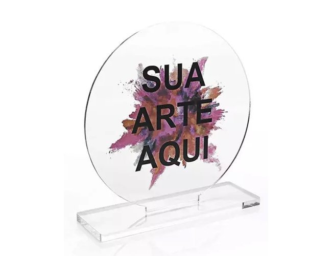 Trofu em Acrlico